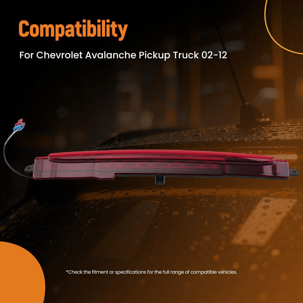 High Mount Third Brake Light for Chevrolet Avalanche (2002–2012)