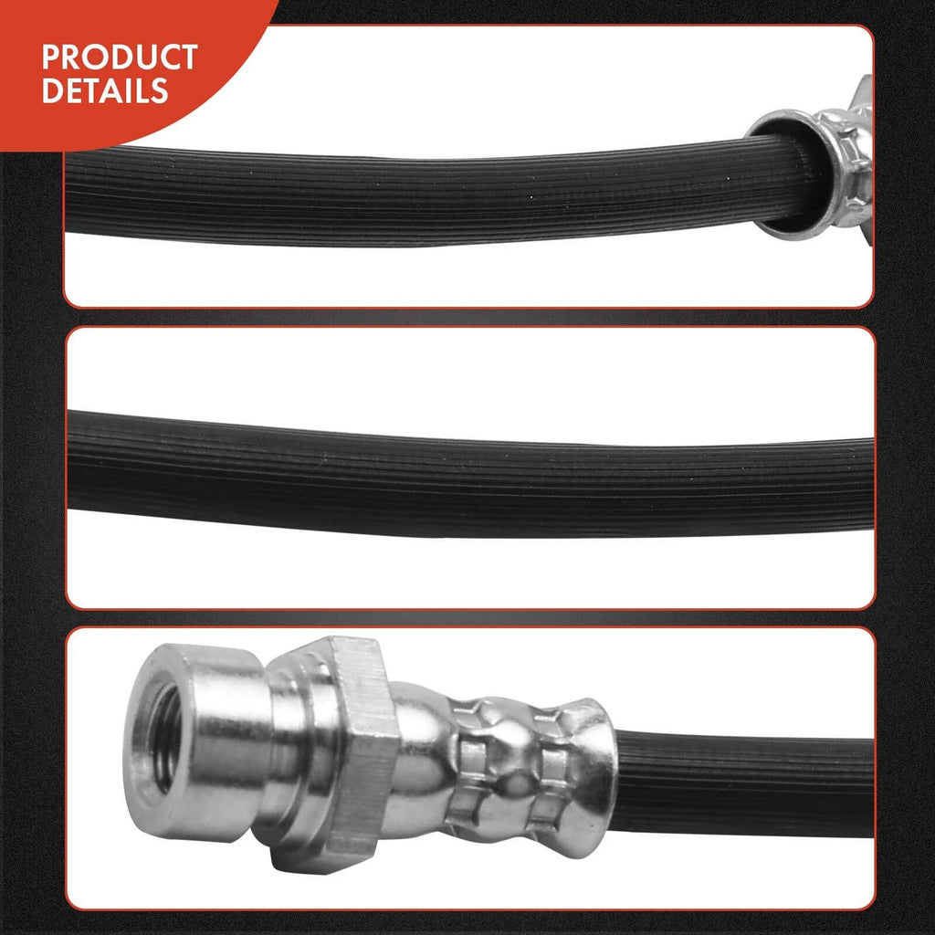 2X Rear Brake Hydraulic Hose for Kia Sephia, Spectra (1997–2004)