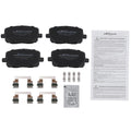 Set of 4 Front Ceramic Brake Pads Kit for Pontiac Vibe Toyota Corolla Matrix D923