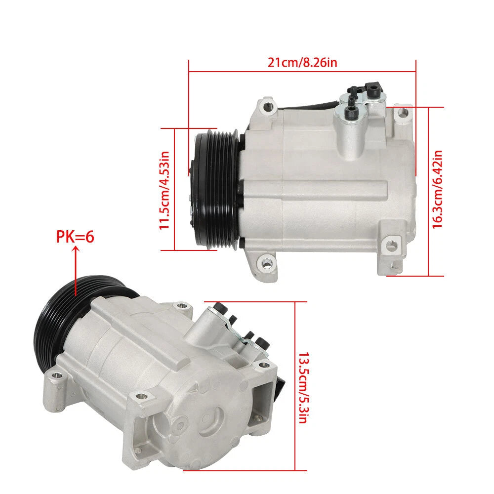 A/C Compressor for GMC Acadia, Chevrolet Traverse (2007-2012)