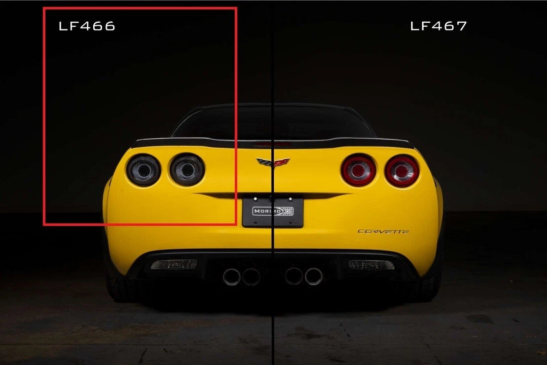 Morimoto XB LED Tail Lights Smoked Lens Replacement for 2006-2013 Chevy C6 Corvette