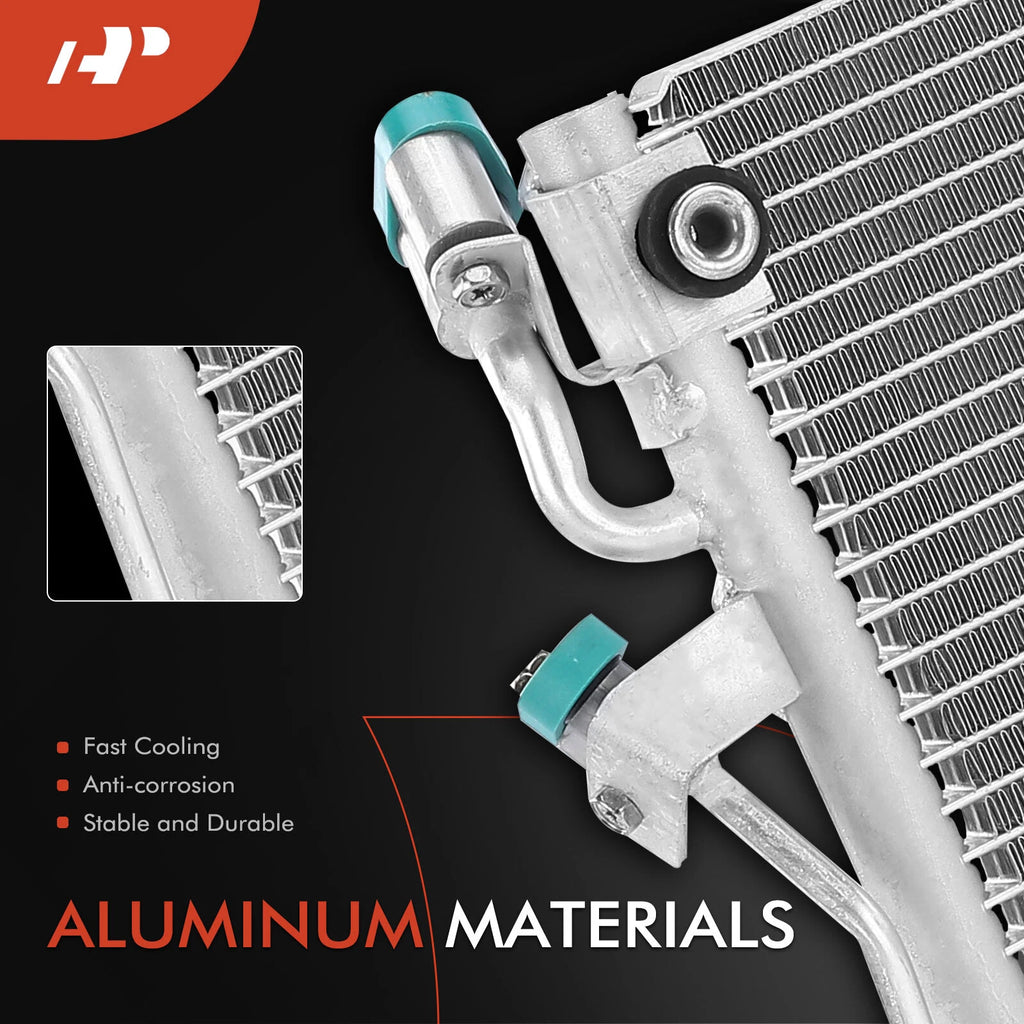 A/C Condenser Parallel Flow with Receiver Drier for Mitsubishi Lancer