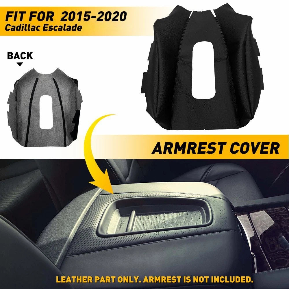 Center Console Lid Armrest Cover for Cadillac Escalade (2015–2020)