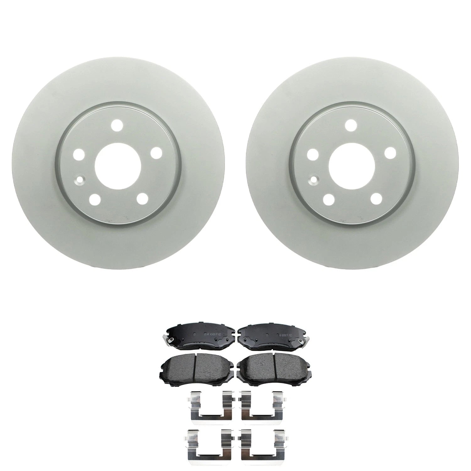 Disc Brake Pad Kit with Front Rotor for Chevrolet Malibu (2013–2015)