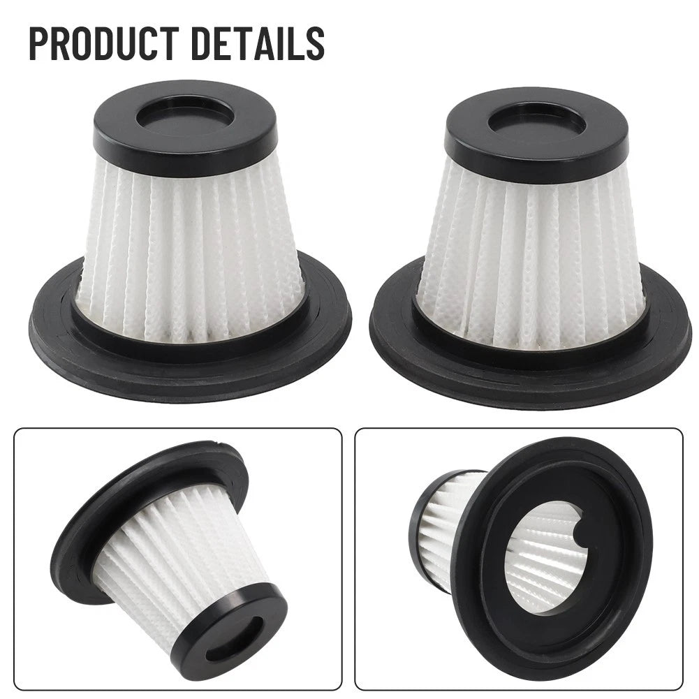 2Pcs Dust Filter Element for CENZIMO 6608 Vacuum Cleaner