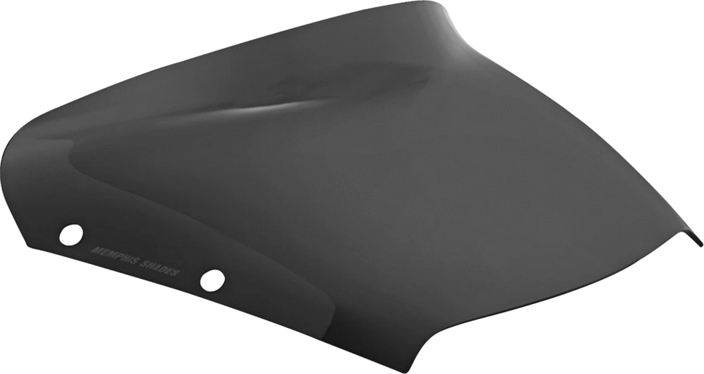 3" Spoiler Windshield for Harley FLHX (MEM88710) - Dark Black Smoke