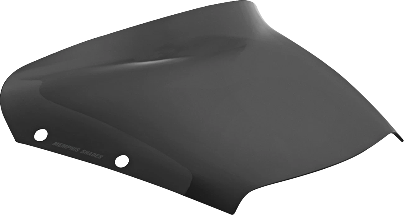 3" Spoiler Windshield for Harley FLHX (MEM88710) - Dark Black Smoke