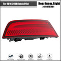 Tail Light for Honda Pilot (2016–2018) Passenger Side Rear Halogen Red