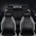Full Set of Leather Car Seat Covers for Nissan (5-Seats)