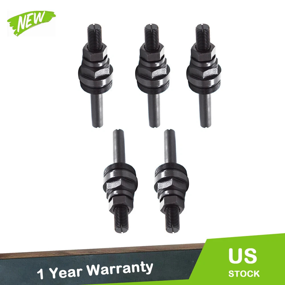 5pcs Adjustable 5C Stop Collet for Lathes, Chuckers, Mills, CNC