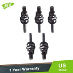 5pcs Adjustable 5C Stop Collet for Lathes, Chuckers, Mills, CNC