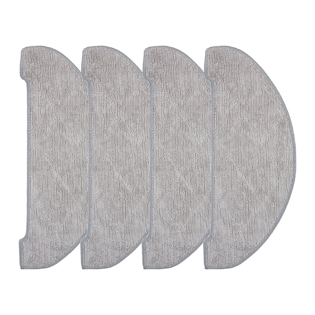 Set of 4 Replacement Microfiber Pads for Vexilar Robot Vacuum Cleaners