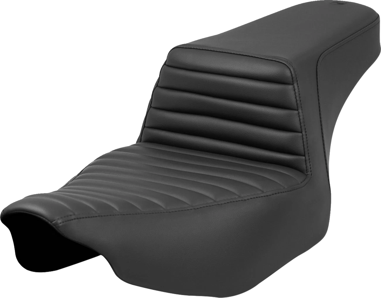 SADDLEMEN Step-Up Seat for FL (2023–2024) - Tuck-n'-Roll - Black - Extended Reach