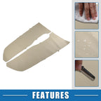 Set of 2 Front Door Panel Armrest Covers for Honda Accord (2008–2012) Beige