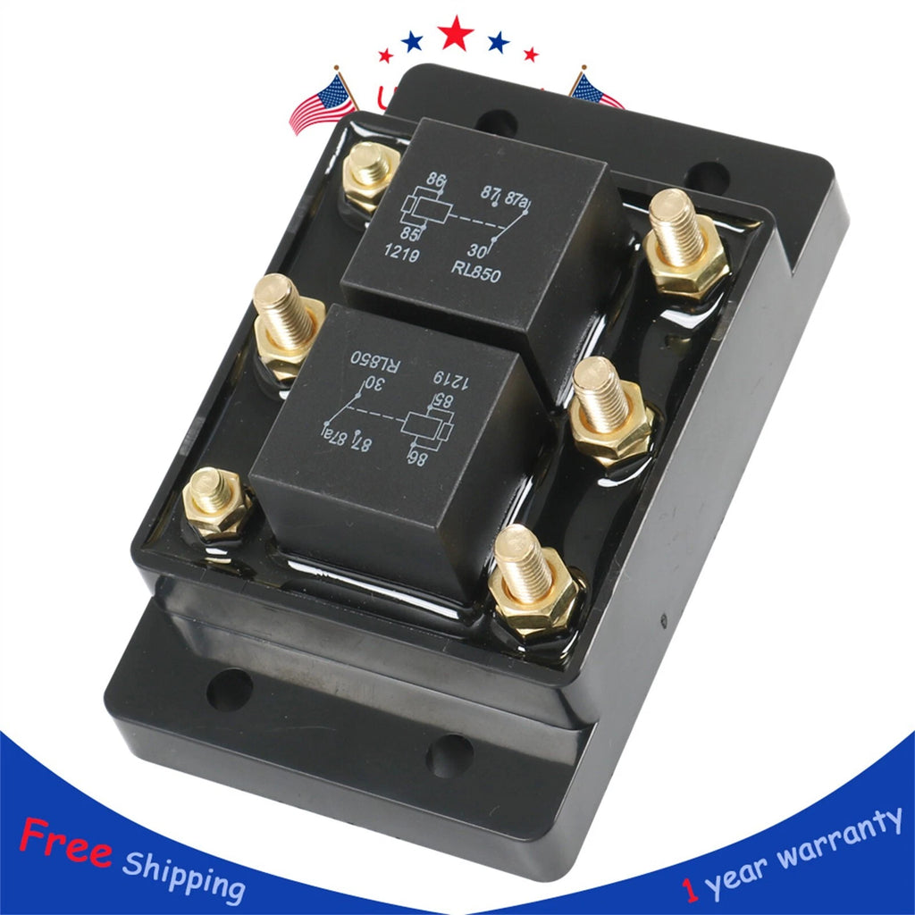 Relay for Snow Plow Tarp & Winch Motor (Six Terminal)