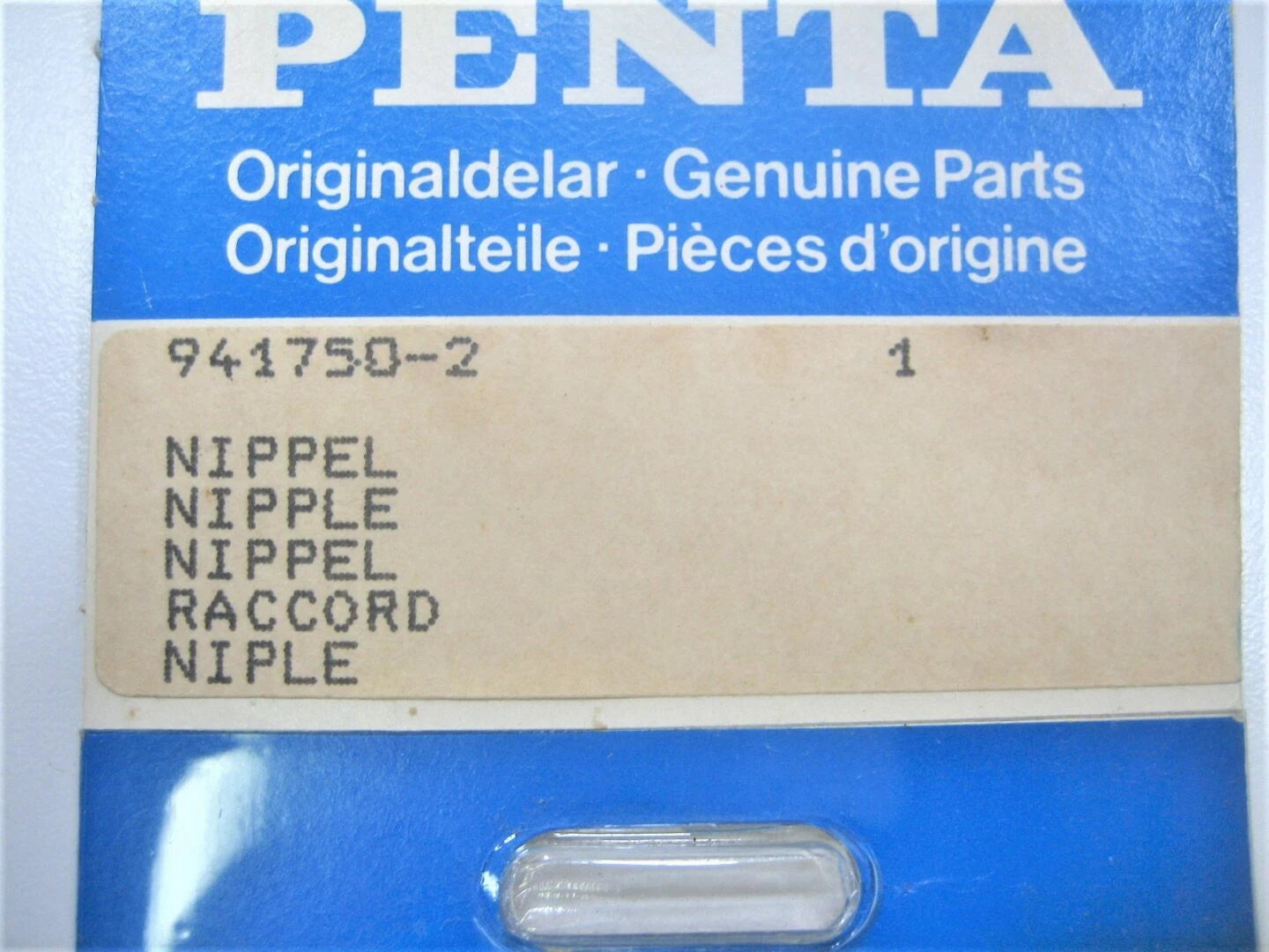 Volvo Penta 941750-2 Sterndrive Nipple for Marine Boat (OEM)