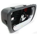 Door Handle Set for Toyota Camry (2002-2006) with Black Bezel