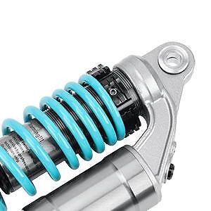 Pair of 12.5" 320mm Universal Rear Air Shock Absorbers for Motorcycle ATV