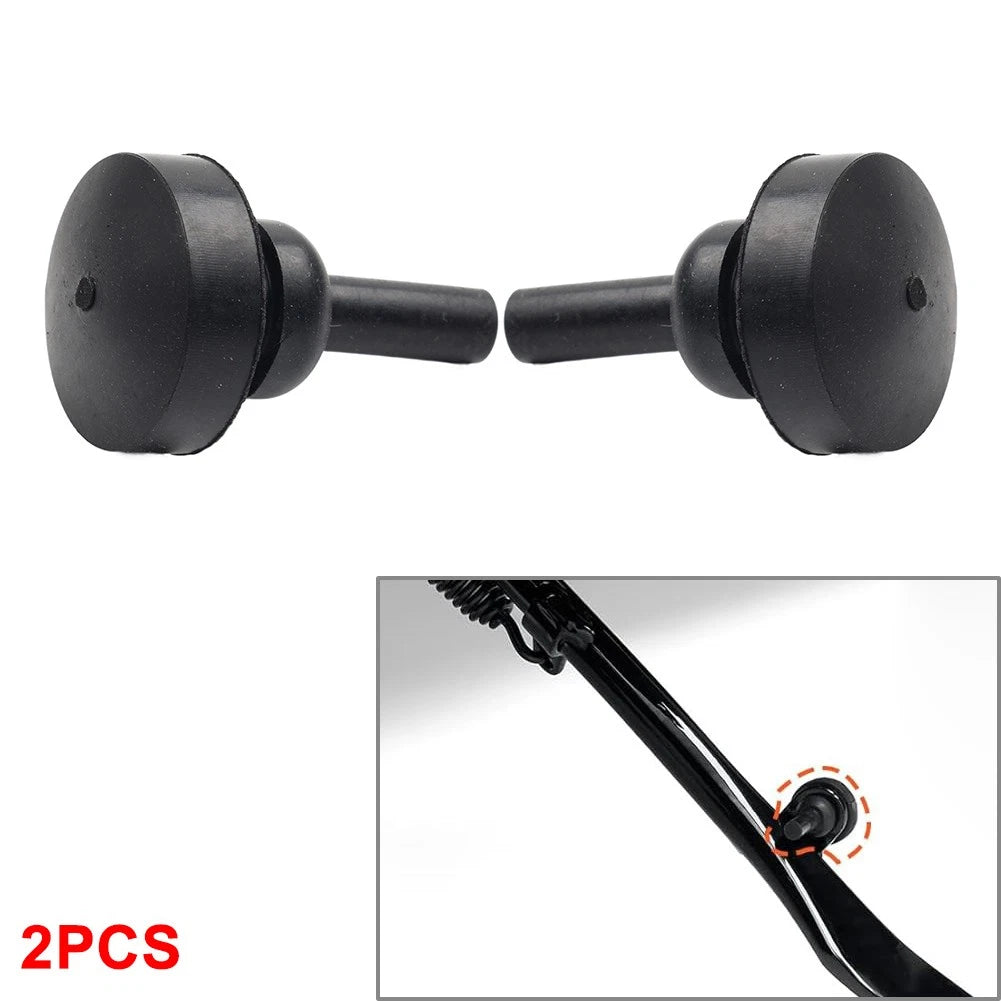 Pair of Rubber Kickstand Bumpers for Harley Touring Electra Glide Road King (2007–2023)