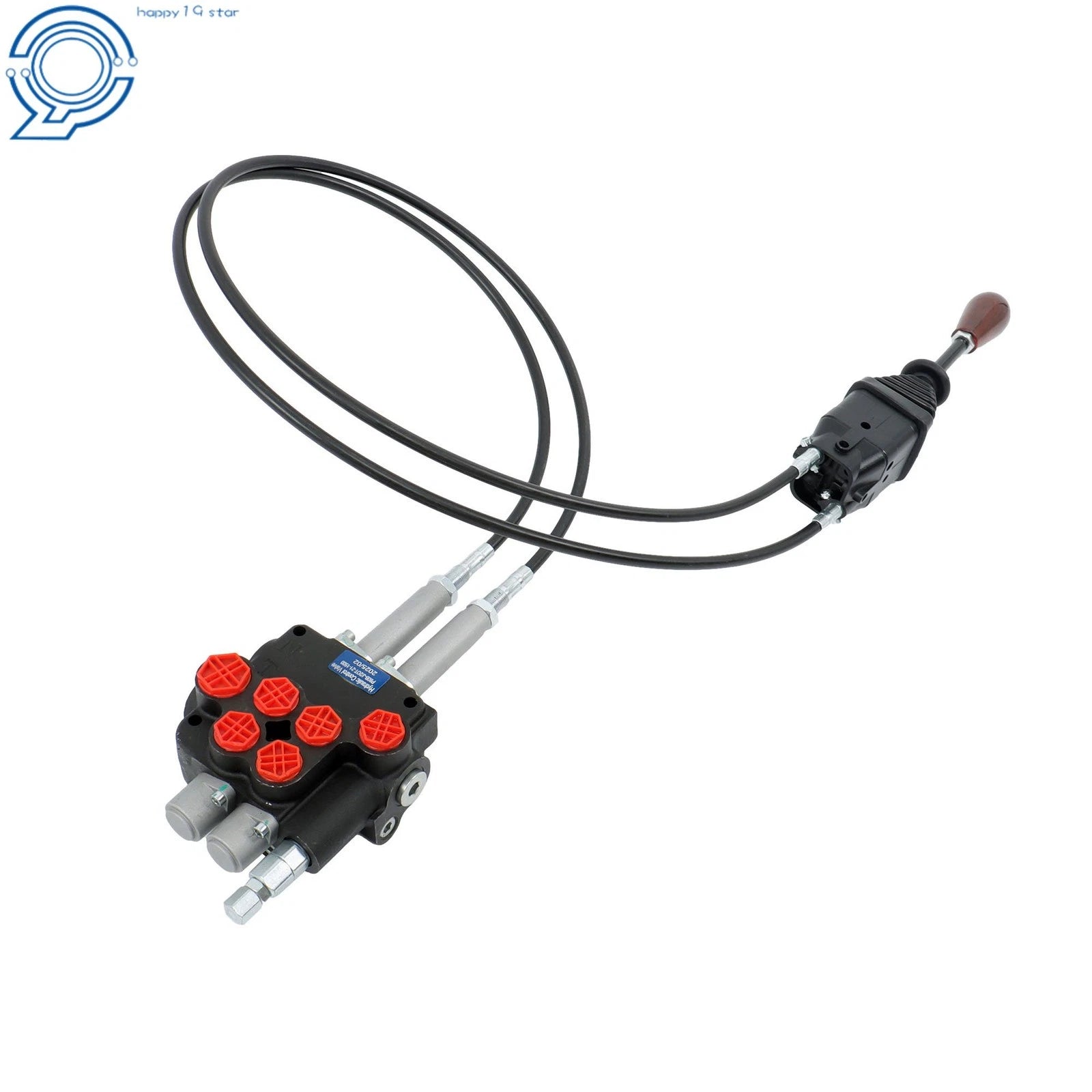 High Flow Remote Valve 2 Spool for 80LPM Reinforced Braided Cables