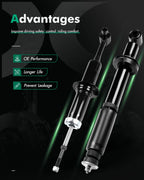 Front and Rear Shocks Struts for Ford Explorer (2002–2003)