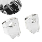 7/8" 22mm Handlebar Mount Clamp Riser for Honda Suzuki Kawasaki