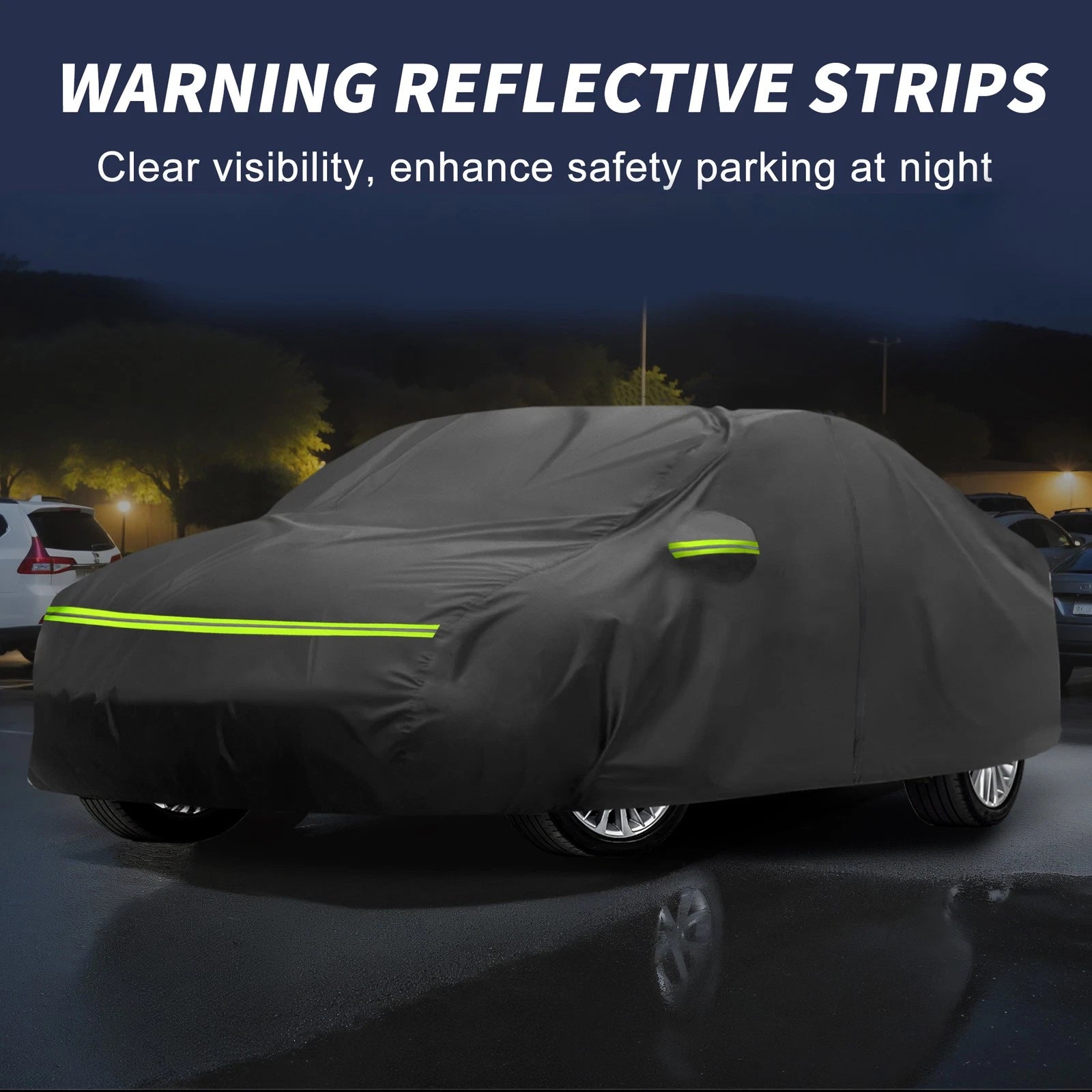 Waterproof 210D-PU Car Cover for Mercedes-Benz CLA-Class (2013–2023)