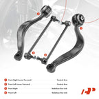 Set of 4 Front Control Arms with Ball Joints for BMW X5 (2000–2006)