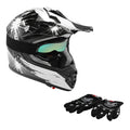 Youth Full Face Motorcycle Helmet for Kids (S, M, L, XL)