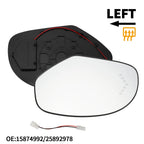Heated Left Mirror Glass for GMC Sierra 2500 (No. 15874992/25892978)