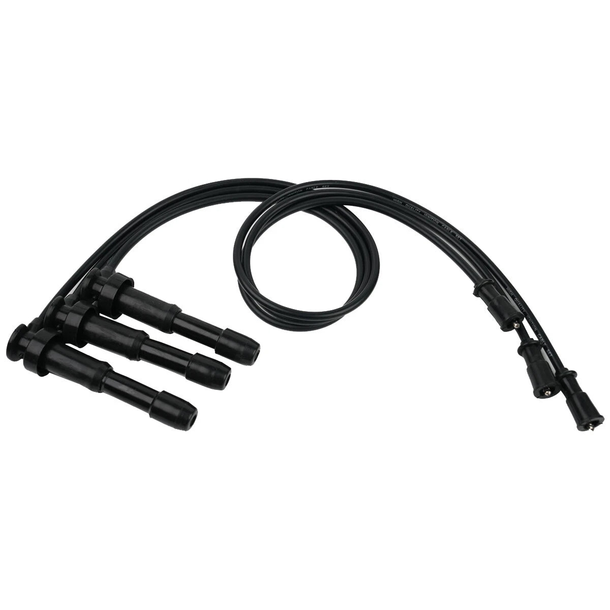 Set of 6 Spark Plugs + 3 Wires for Kia Sedona (2002–2005), XG300, XG350