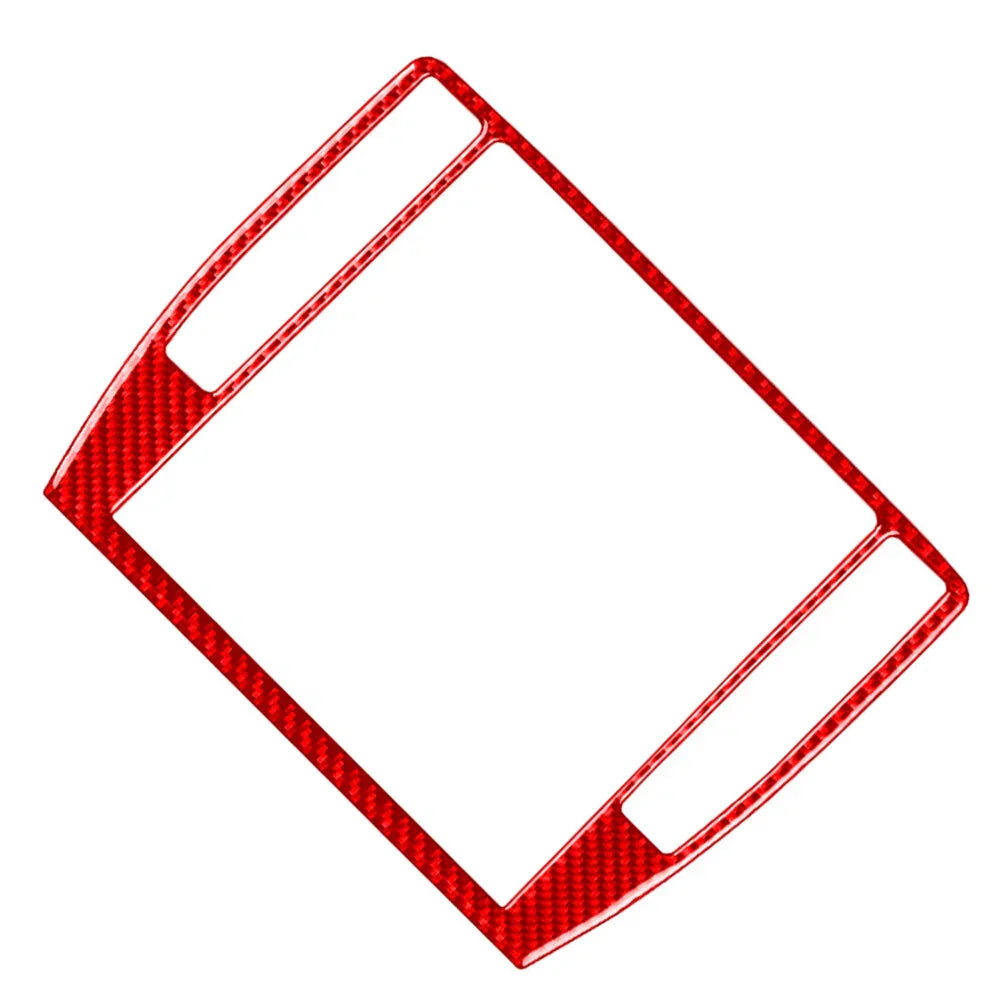 AC Radio CD Panel Frame Trim for Volkswagen Passat B5 (2001-2005) Red