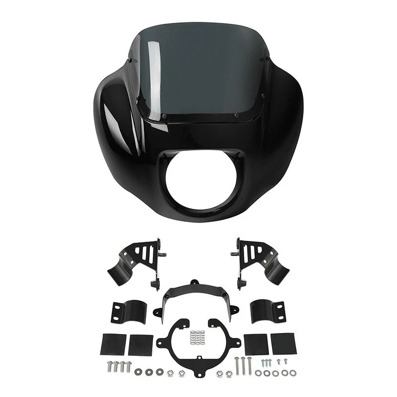 Headlight Fairing Windshield Bracket for Harley Softail Low Rider S (2020–2025)