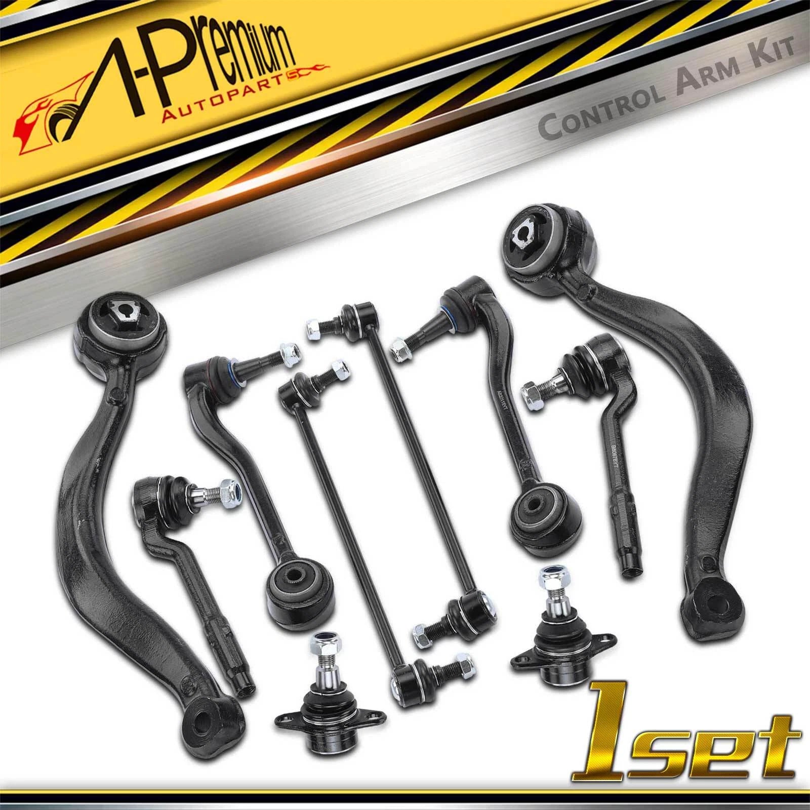 10x Front Control Arm and Ball Joint for BMW X5 (2000–2003)