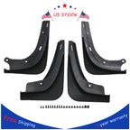 Set of 4 Mud Flaps for Tesla Model 3 (2016–2022)