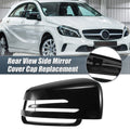 Right Mirror Cover Cap Gloss Black for Mercedes Benz A Class B Class C Class (2013–2020)