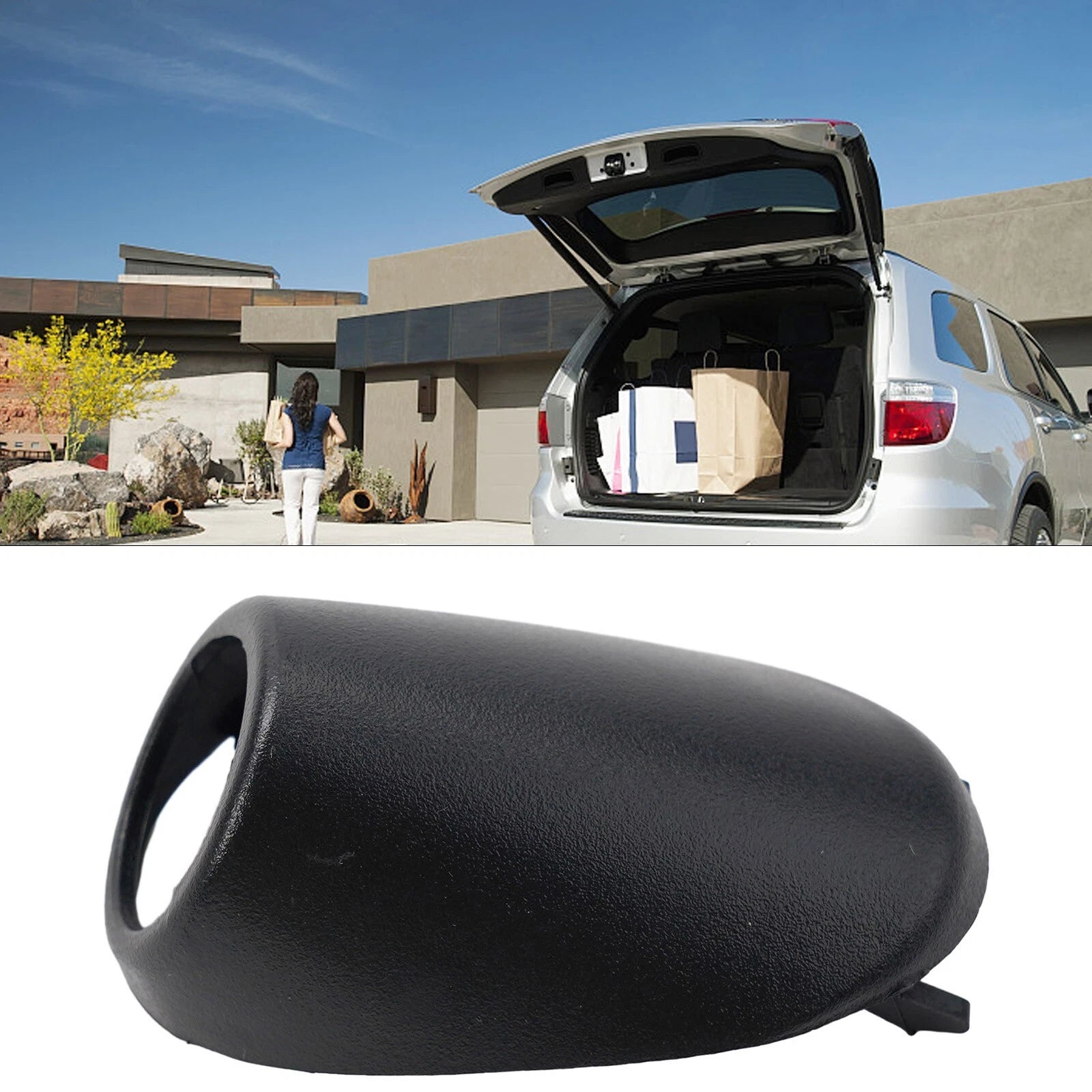 1pc Rear PDC Parking Sensor Outer Cover Trim for BMW X5 E53 (2000–2006) 51128268367