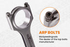 2X Forged H-Beam Connecting Rods for Fiat 500 (Old Model)