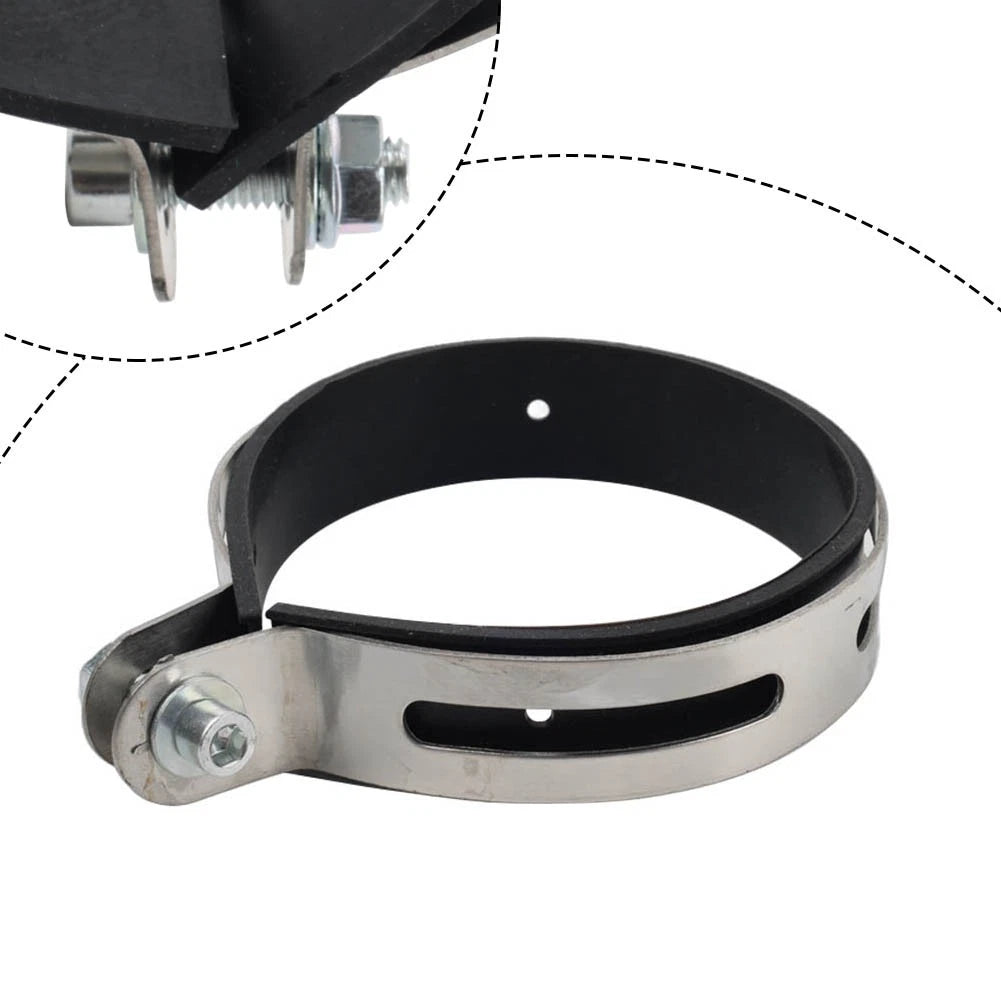 Exhaust Pipe Muffler Holder Clip Clamp for Motorcycle (110-115MM)