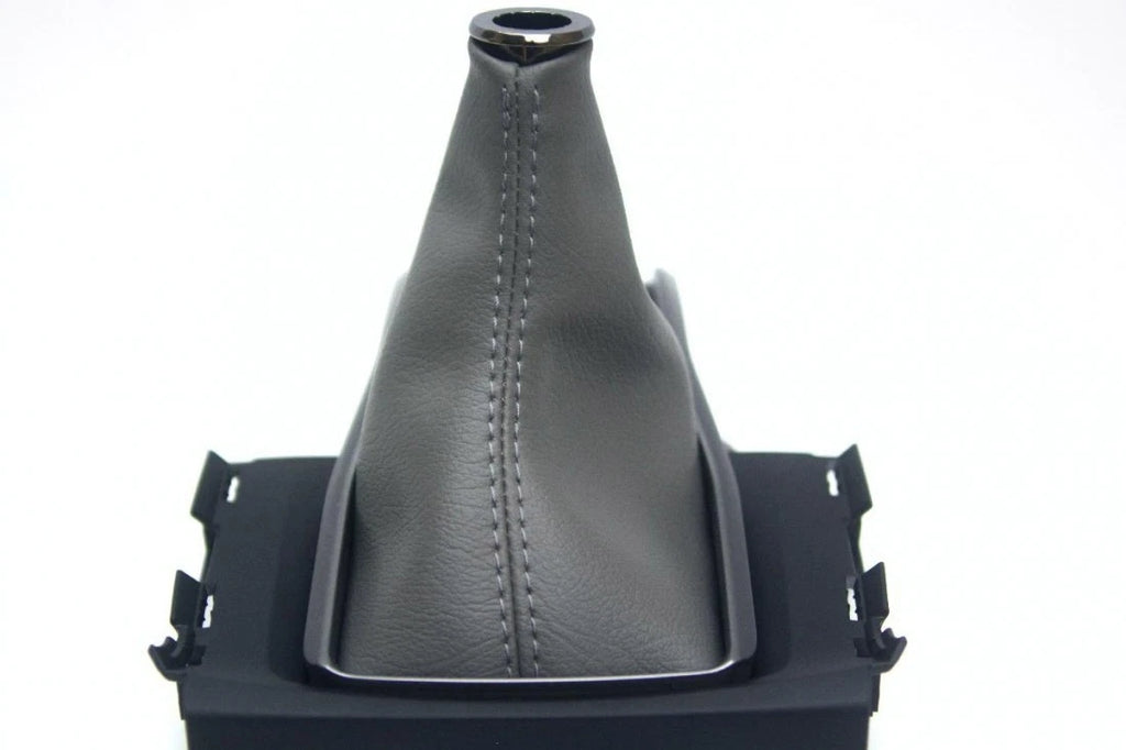 Manual Shift Boot Cover for Honda Civic (2016–2020) Gray PVC Leather