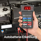 12V Digital Battery Charging Tester with LCD Display for Cars and Trucks