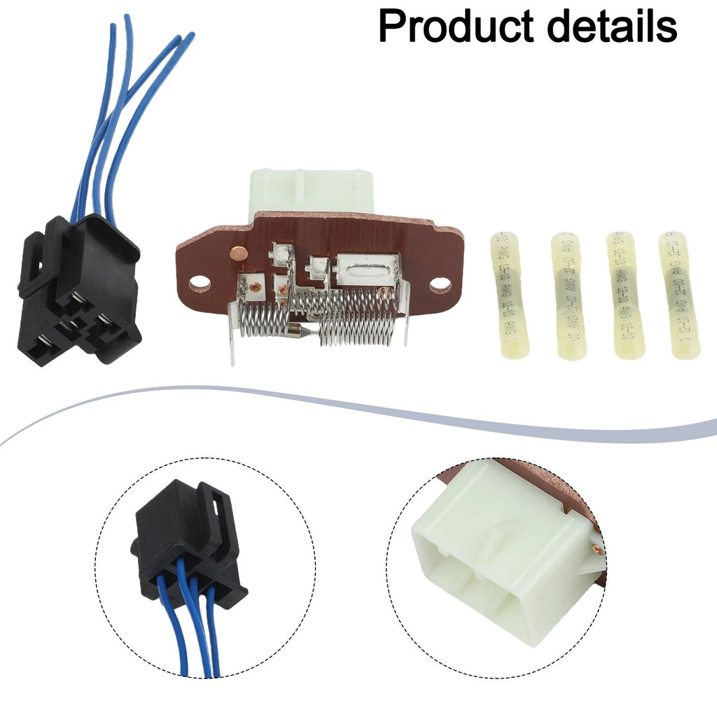 Blower Motor Resistor Kit with Connector for Ford E Series (2002–2014) 4C2Z19A706AA