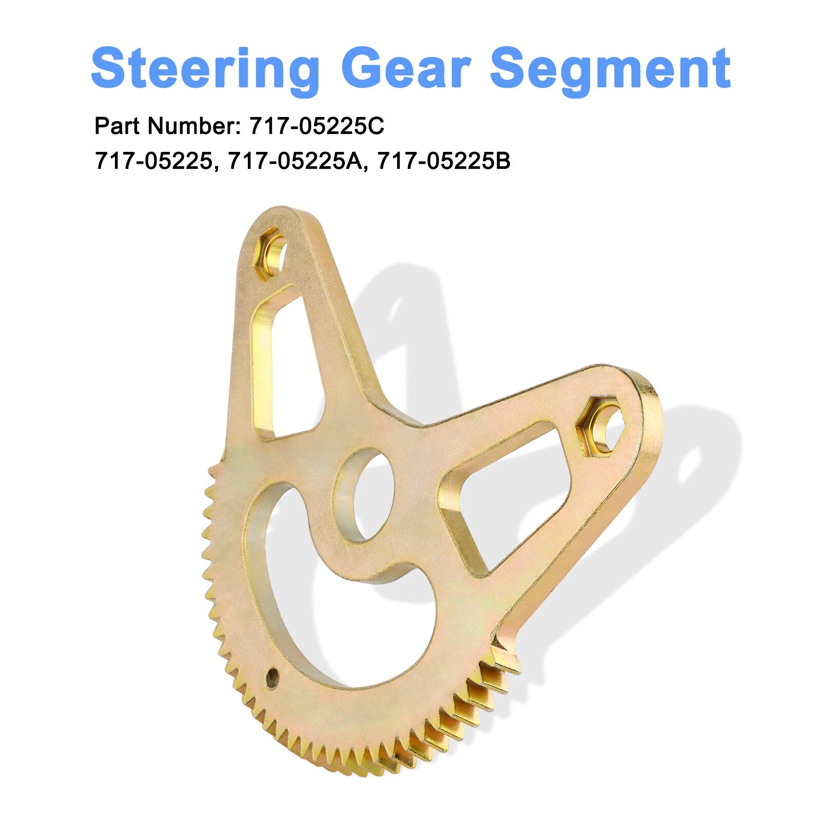 Steering Gear Segment for MTD Cub-Cadet XT1 GT LT XT2 S LX (16") 717-05225C