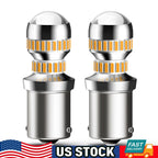 2X LED Turn Signal Bulbs for AUXITO (3000K)