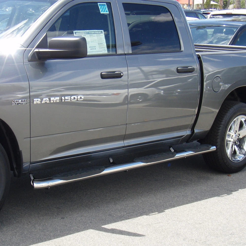 Nerf Bar Step for 2009–2019 Ram 1500 Crew Cab (Steel Oval 5in)