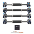 4x Adjustable Rear Camber Toe Arms Kit for Honda Accord (1998–2002)