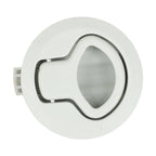 Flush Pull Latch for Marine Deck Hatch Door Accessories (White)
