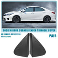 1 Pair Mirror Corner Fender Triangle Cover No. 6011812010 for Toyota Corolla (2014–2019)