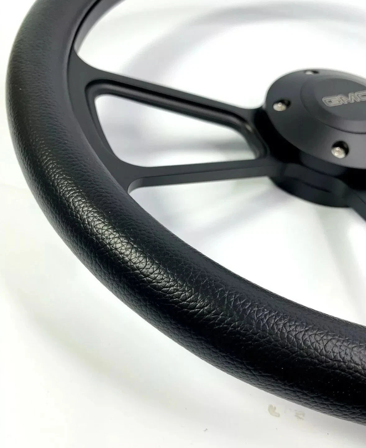 Steering Wheel Cover Half Wrap Black for 14 Inch Wheels (Universal)
