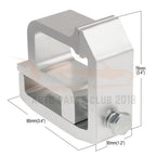 Heavy Duty Mounting Clamps for Truck Cap Topper (Fits Various Models)